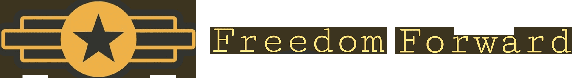 Star logo with "Freedom Forward" text.